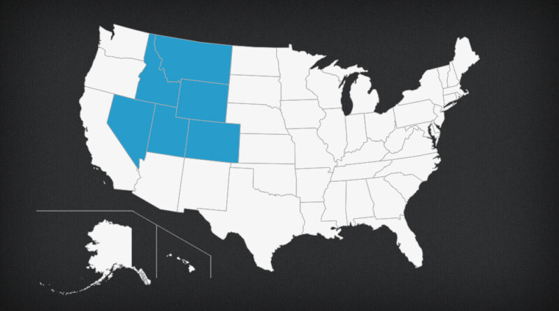 Mountain west USA