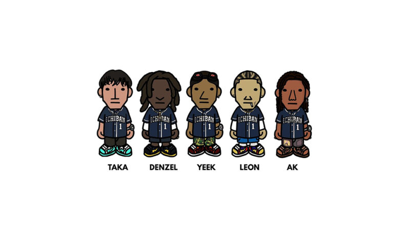 AKTHESAVIOR, Denzel Curry, Yeek, Leon Fanourakis & Taka Perry - Ichiban