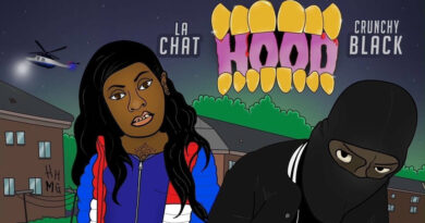 La Chat & Crunchy Black - Hood