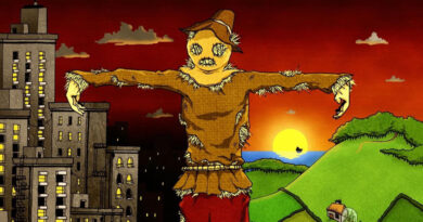 Leaf Dog - From a Scarecrow's Perspective