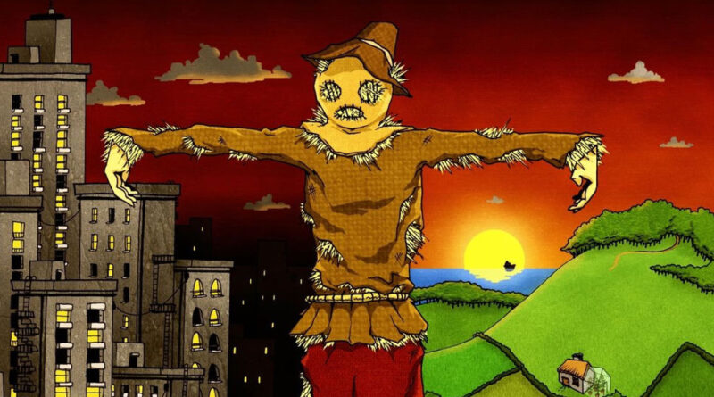 Leaf Dog - From a Scarecrow's Perspective