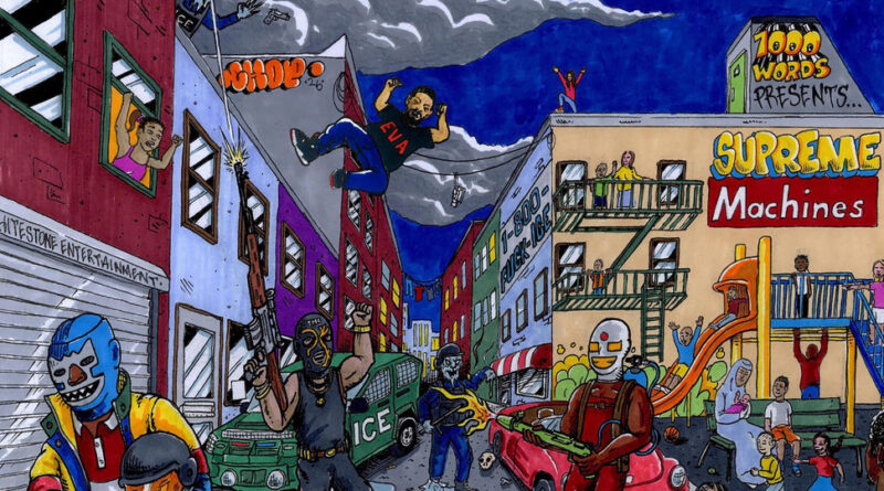 067Red, The Hidden Character, Action Figure 973 & 1000Word$ - 1000Word$ Presents The Supreme Machines