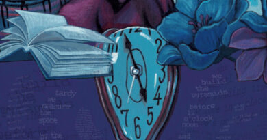 Aja Monet - melting clocks