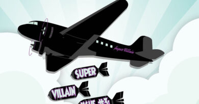Trademark Da Skydiver - Super Villain Issue 3 Reign Supreme