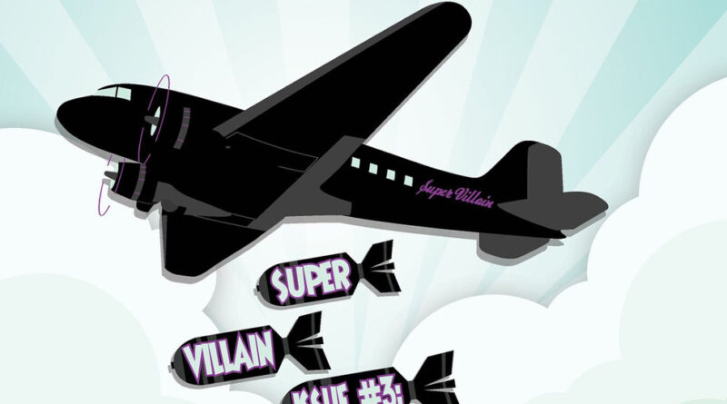 Trademark Da Skydiver - Super Villain Issue 3 Reign Supreme