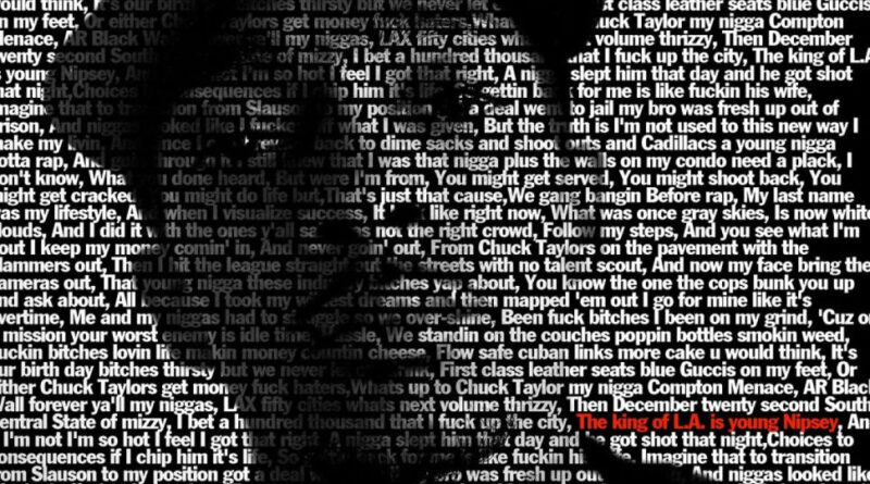 Nipsey Hussle - The Marathon