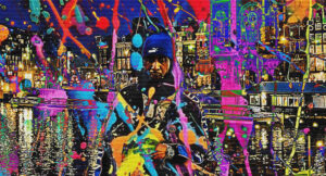 Ray Vendetta - Ray Vendetta Presents BILLIBARZTHAGREAT (Formless thought canvases Potrait 3)