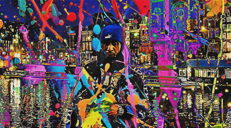 Ray Vendetta - Ray Vendetta Presents BILLIBARZTHAGREAT (Formless thought canvases Potrait 3)