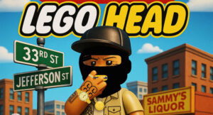 Gravedigga 3300 - Lego Head