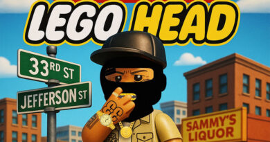 Gravedigga 3300 - Lego Head