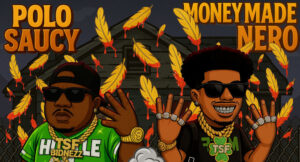 Polo Saucy & Moneymade Nero - Feather Pressure